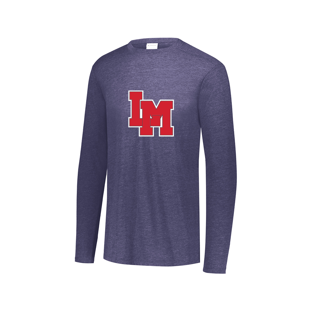 Decker Men's Tri-Blend T-Shirt - Long Sleeve