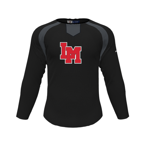 [CUS-DFW-PULL-FLC-CNK-LSL-BLK-YS-LOGO1] Pullover (Youth S, Black, Logo 1)