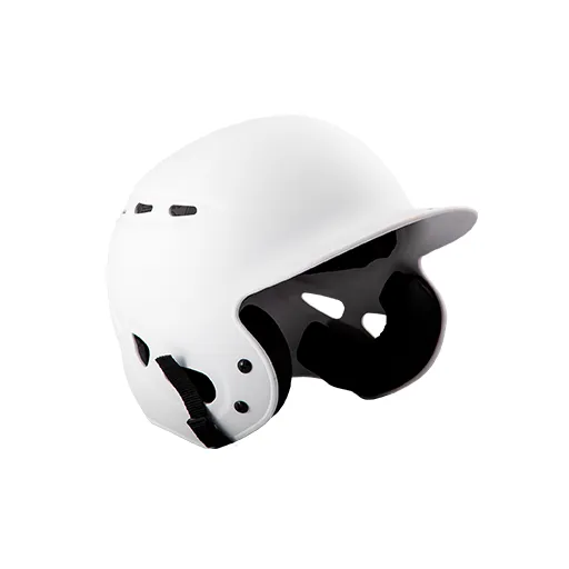 [CUS-DGR-HELM-REB-YOUTH-WHITE-CUSTOM] Rebel Batting Helmet (Youth, White, Custom Logo)