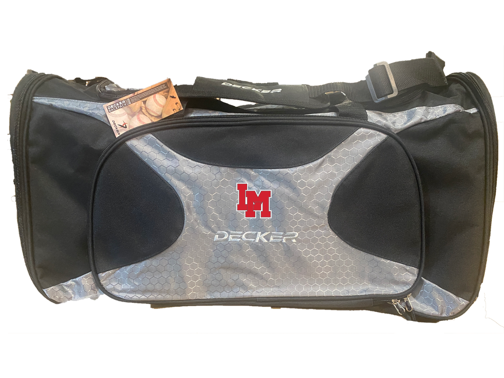 [DIA-DUBG-GRY-LOGO1] Decker Diamond Duffel (Gray, Logo 1)