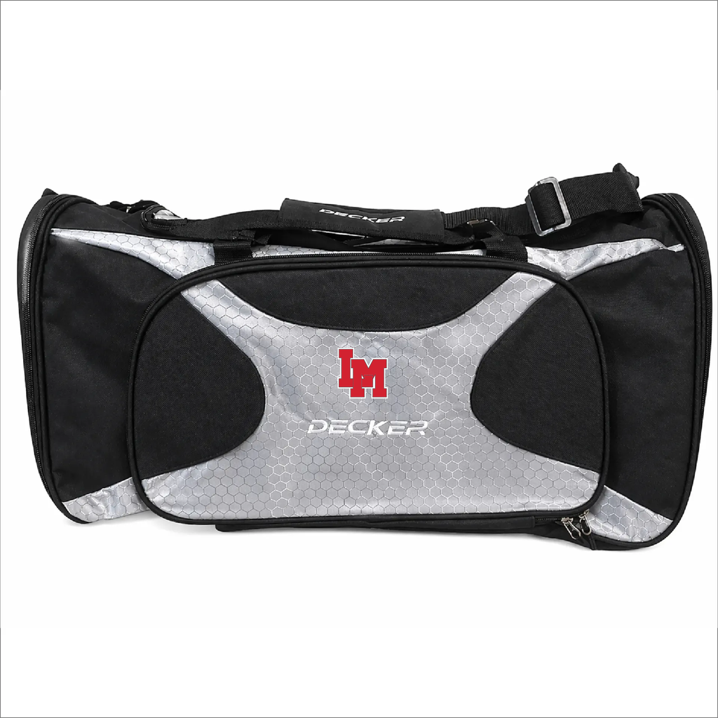 [DIA-DUBG-GRY-LOGO1] Decker Diamond Duffle (Gray, Logo 1)