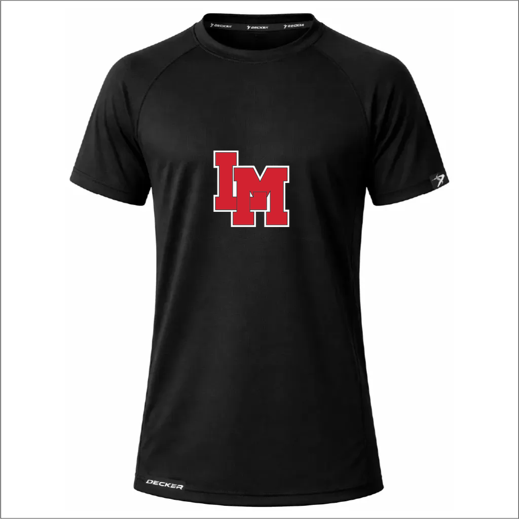 [FTSCPTBK-YXS-LOGO1] NEW Decker Performance T-Shirt (Black, Youth XS, Logo 1)